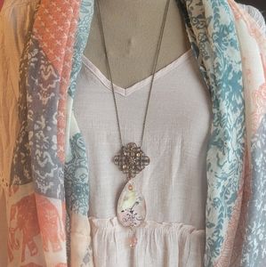 Handmade Jewelry Vintage Chandelier Necklace